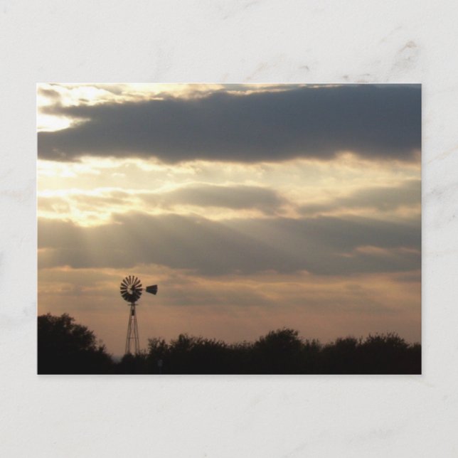 The End of Day Postcard (Front)