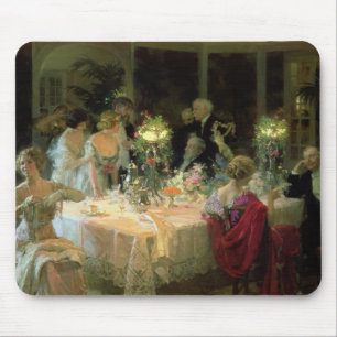 The End of Dinner, 1913 Mouse Pad