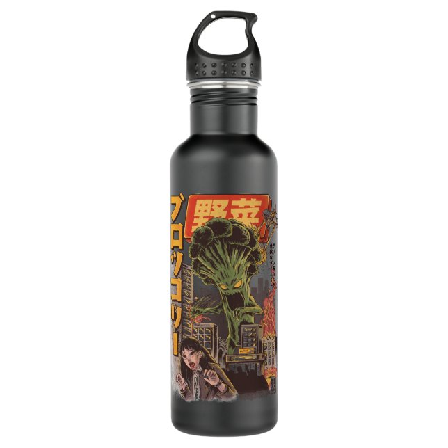 The End of evangelion Classic 710 Ml Water Bottle (Front)