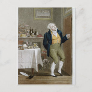 The End of the Gastronomes Postcard