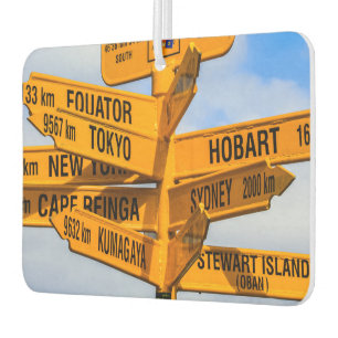 The end of the road car air freshener
