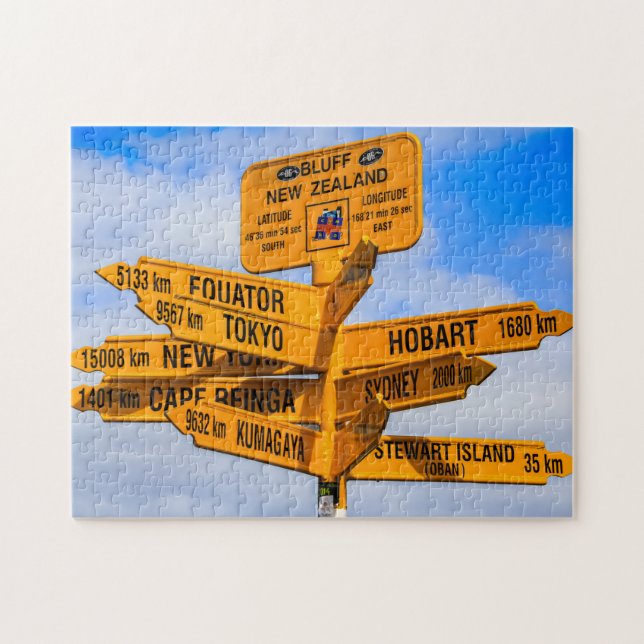 The end of the road jigsaw puzzle (Horizontal)