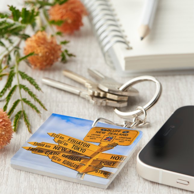 The end of the road key ring (Front Right)