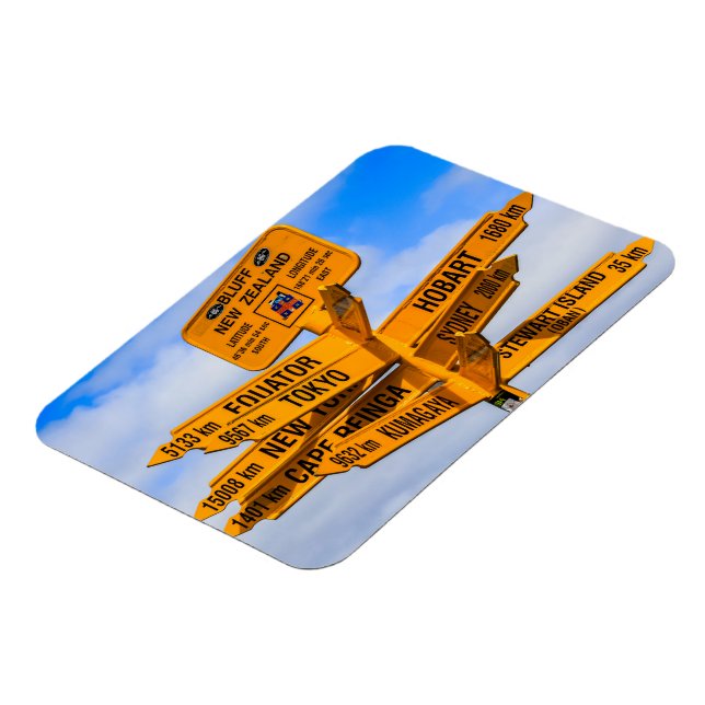 The end of the road magnet (Left Side)