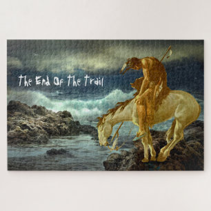 THE END OF THE TRAIL JIGSAW PUZZLE