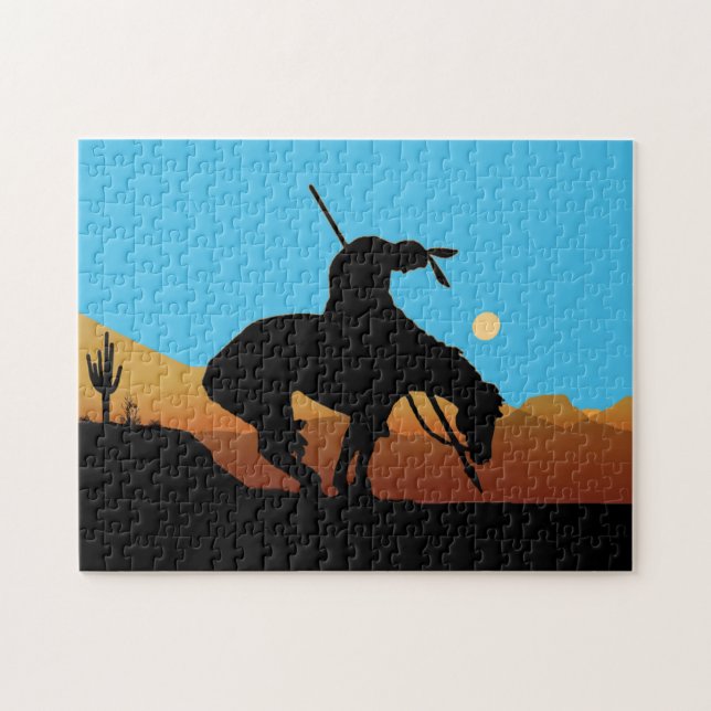 The End of the Trail Jigsaw Puzzle (Horizontal)