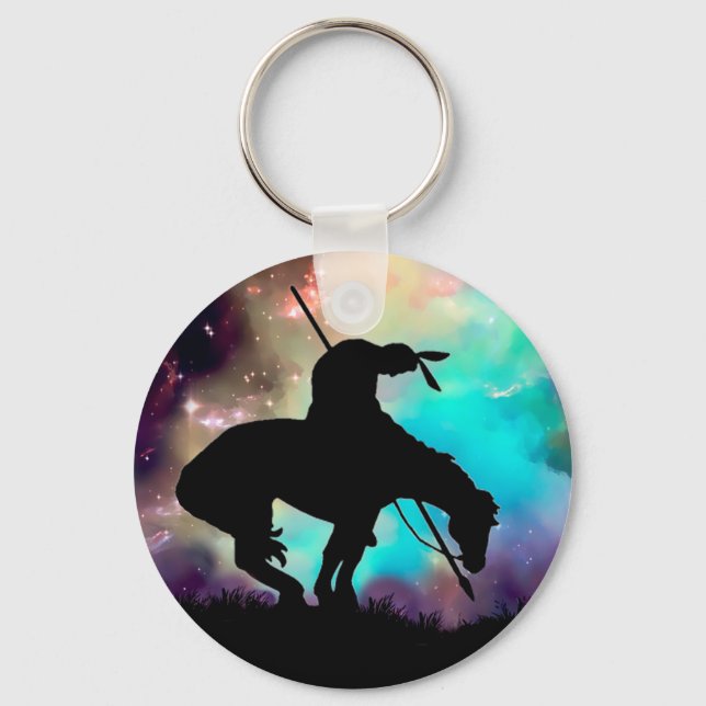 The End of the Trail Keychain (Front)