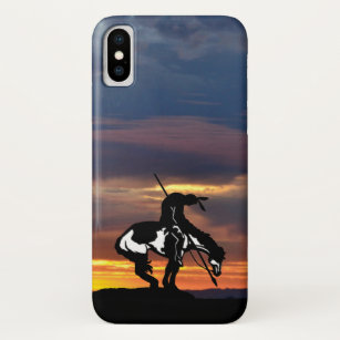 The End of the Trail Silhouette IPhone case