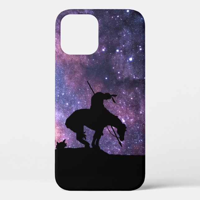 The End of the Trail Silhouette IPhone case (Back)