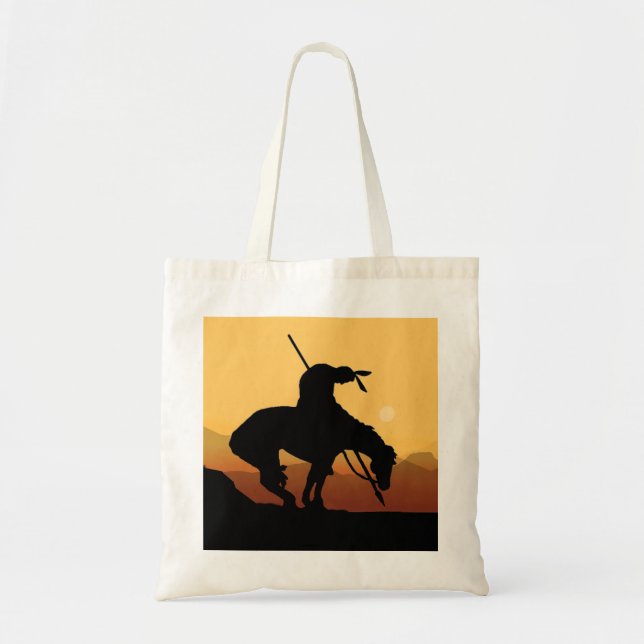 The End of the Trail Tote Bag (Front)