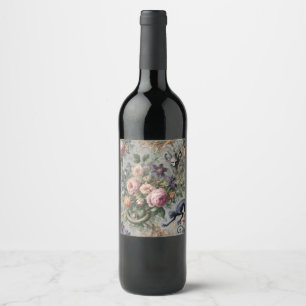 The Endangered Lavender Lycan – Gothic Whimsy Wine Label