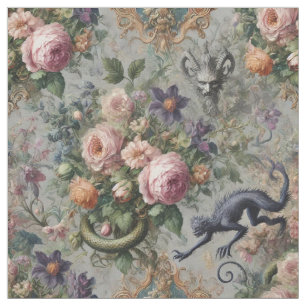 The Endangered Lavender Lycan – Statement Tile Fabric