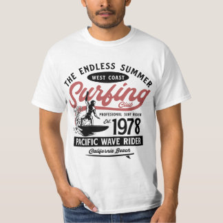 The Endless Summer West Coast Surfing Mens T-Shirt
