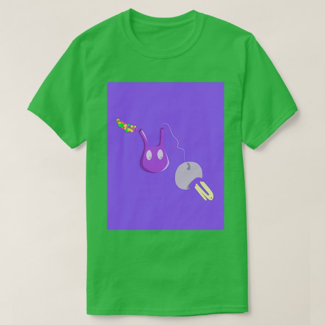 The energetic knife feeding a focus T-Shirt (Design Front)