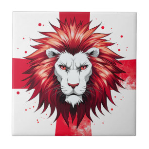 The English Lion Ceramic Tile