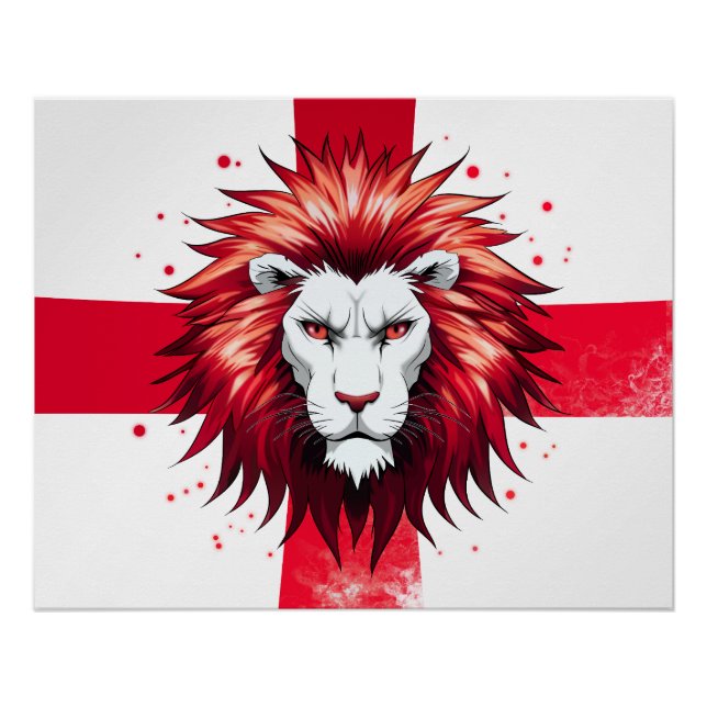 The English Lion Poster (Front)