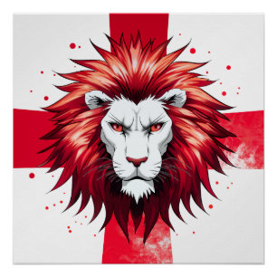 The English Lion Poster