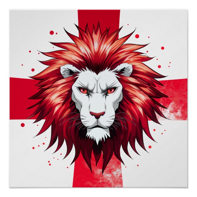 The English Lion Poster (Front)