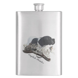 The English Pointer Hip Flask