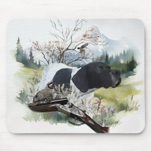 The English Pointer Mouse Pad