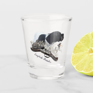 The English Pointer Shot Glass