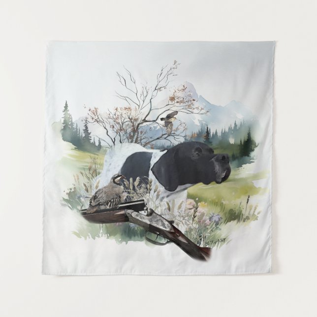 The English Pointer Tapestry (Front)