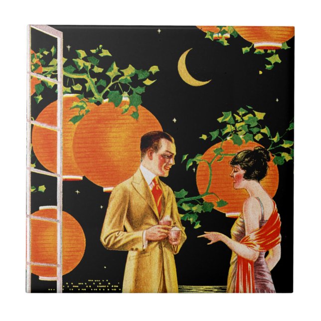 The English Woollen Mills Company Ceramic Tile (Front)