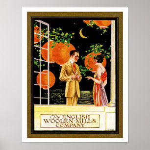 The English Woollen Mills Company Poster