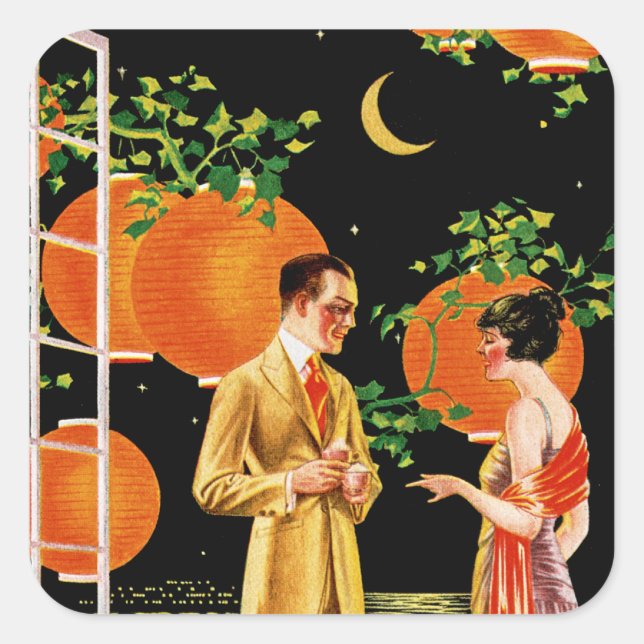 The English Woollen Mills Company Square Sticker (Front)