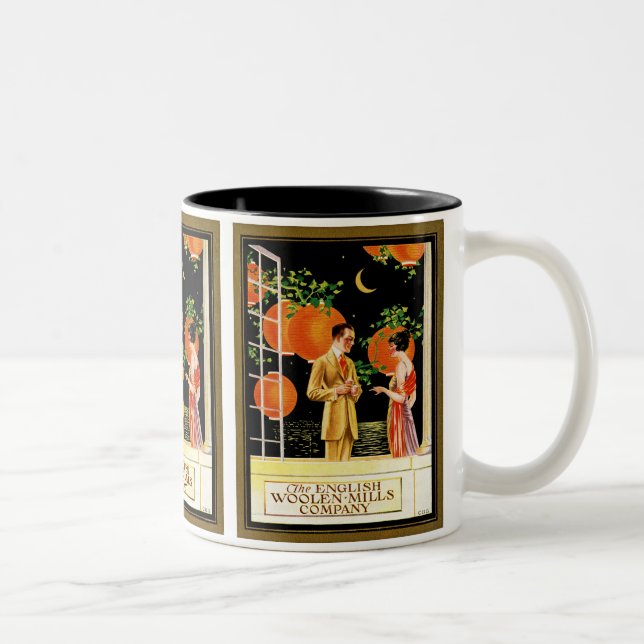 The English Woollen Mills Company Two-Tone Coffee Mug (Right)