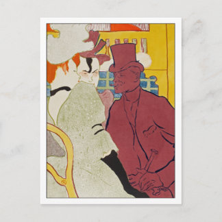 The Englishman by Toulouse-Lautrec Postcard