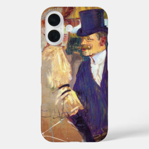 The Englishman by Toulouse Lautrec, Vintage Art iPhone 16 Case