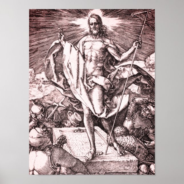 The engraved Passion series: Resurrection (No. 15) Poster (Front)