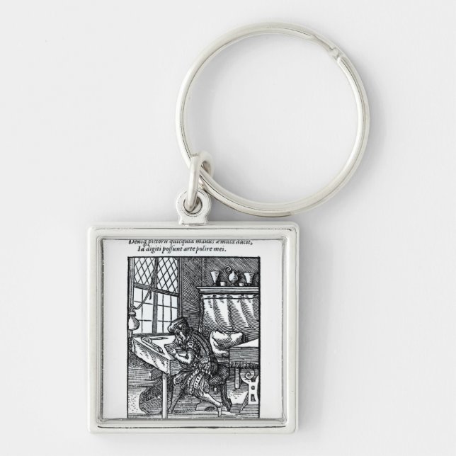 The Engraver, published by Hartman Schopper Key Ring (Front)