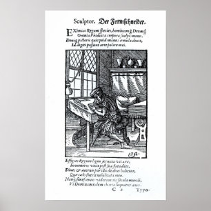 The Engraver, published by Hartman Schopper Poster