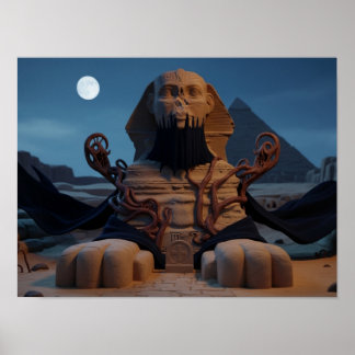 The Enigmatic Sphinx Poster