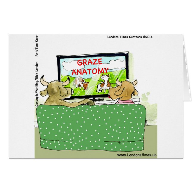 The Entertaining Cows Funny (Front Horizontal)