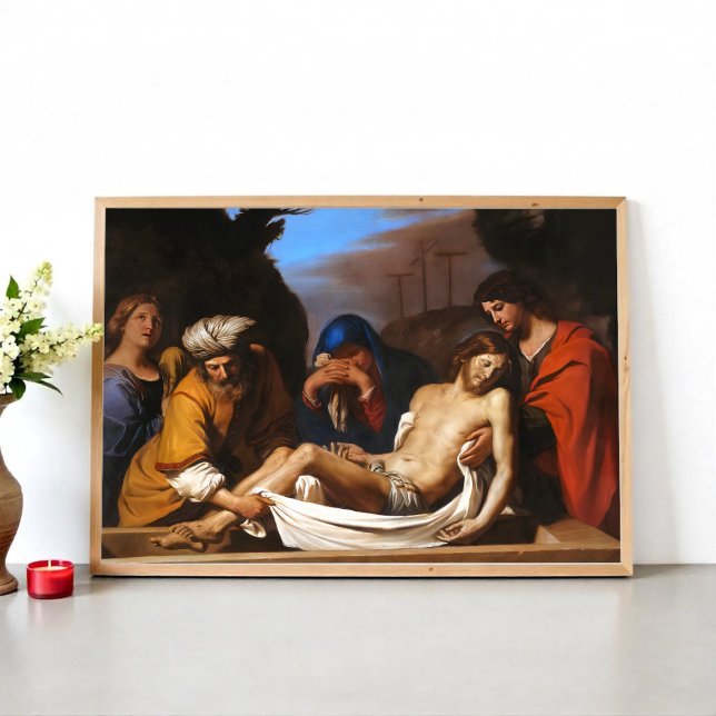 The Entombment by Guercino Religious Art Poster (Creator Uploaded)
