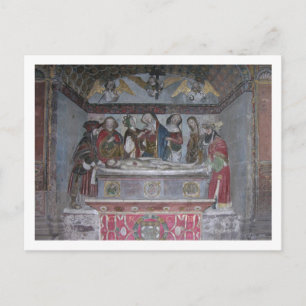 The Entombment, c.1523 (painted stone) Postcard