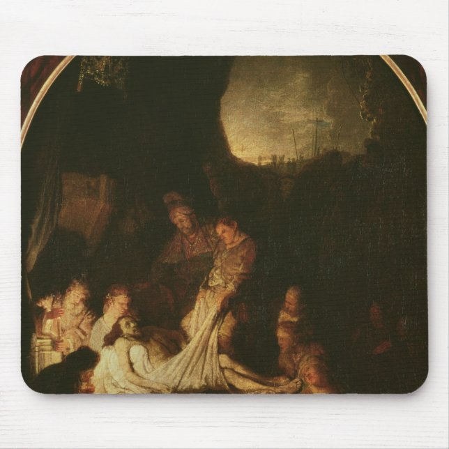 The Entombment, c.1639 Mouse Pad (Front)