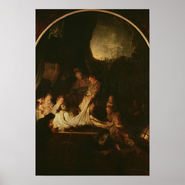 The Entombment, c.1639 Poster (Front)