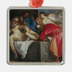 The Entombment of Christ, 1559 Metal Tree Decoration