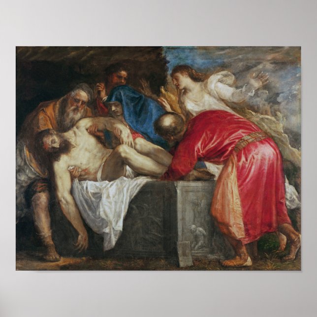 The Entombment of Christ, 1559 Poster (Front)