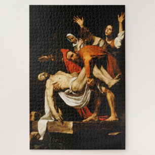 The Entombment of Christ by Caravaggio Jigsaw Puzzle