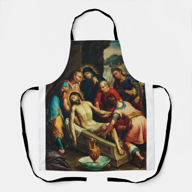 The Entombment of Christ Juan Rodríguez Juarez Apron (Front)