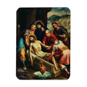 The Entombment of Christ Juan Rodríguez Juarez Magnet