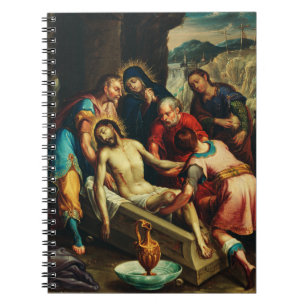 The Entombment of Christ Juan Rodríguez Juarez Notebook