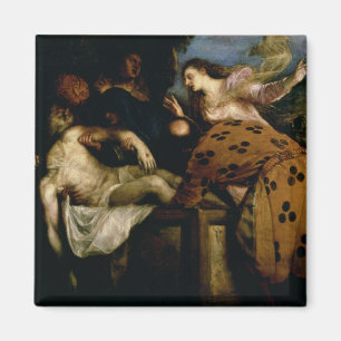 The Entombment of Christ Magnet