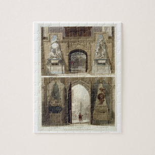 The Entrance into the Choir and the West Entrance, Jigsaw Puzzle