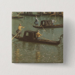 The Entrance to the Grand Canal 15 Cm Square Badge
